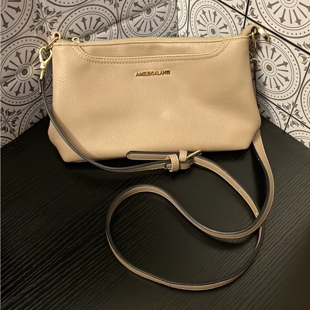 Amelie Galante Leather crossbody bag